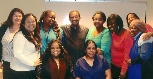 Boston area HC4 students on the first night of Psychology 101 class in Dorchester.