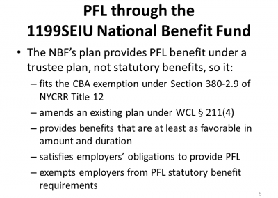 Paid Family Leave Benefit Webinar — National Benefit Fund ...