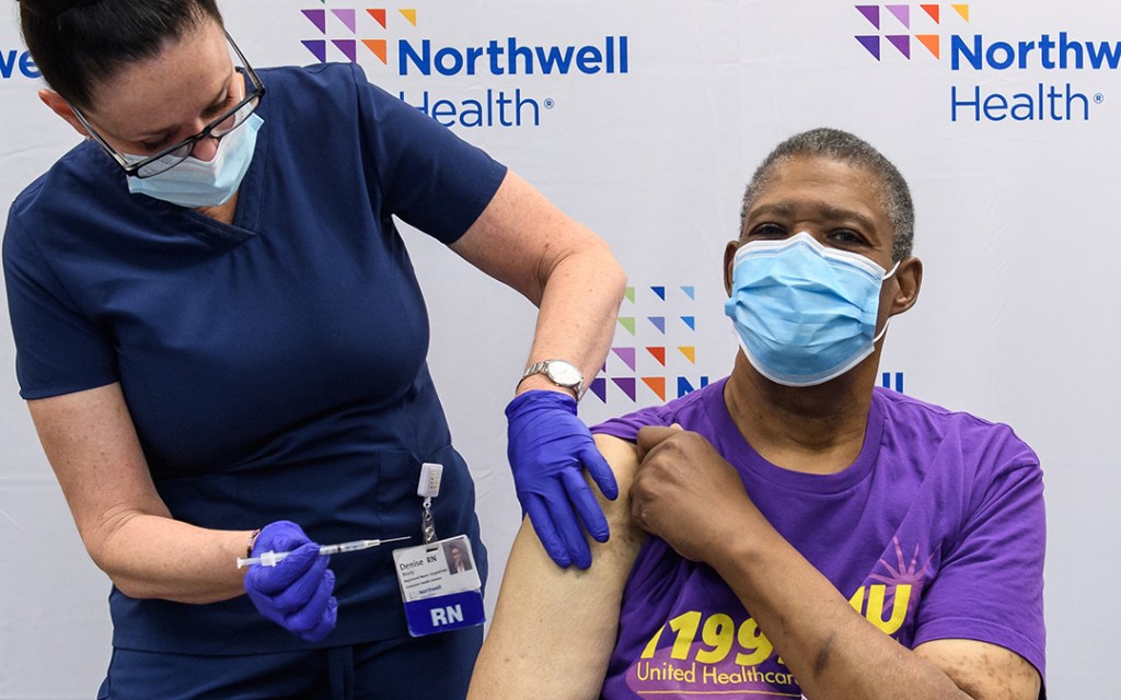 Dr. Dunn Gets the COVID-19 Vaccine