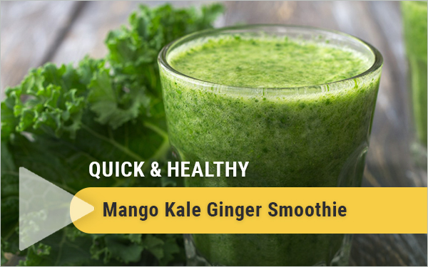 Mango Kale Ginger Smoothie video