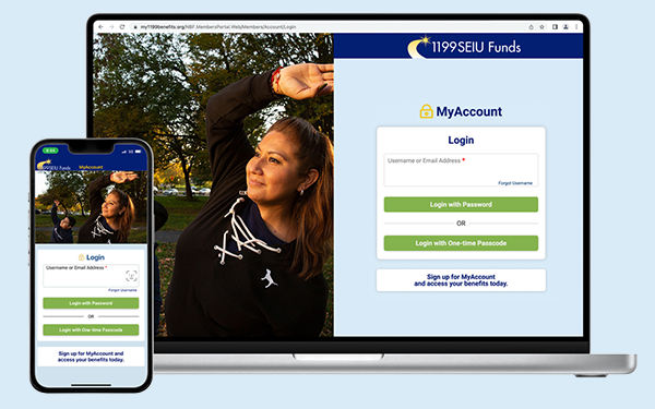 1199SEIU MyAccount