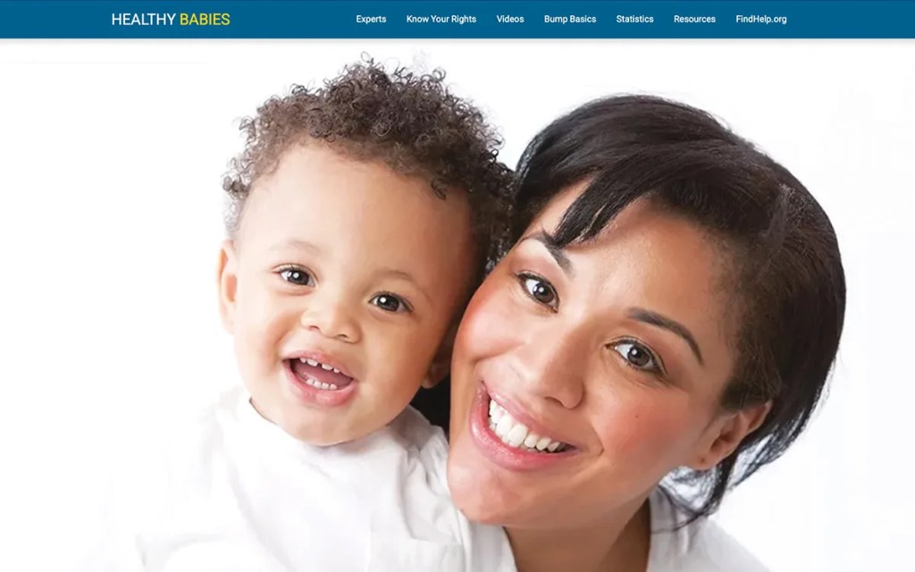 Check out our new Healthy Babies page!